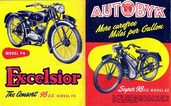 1953 Excelsior catalogue