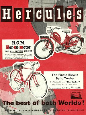 Her-Cu-Motor & New Yorker advert