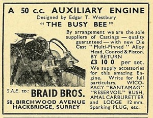Busy Bee advert