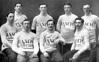 1911 Bianchi cycling team