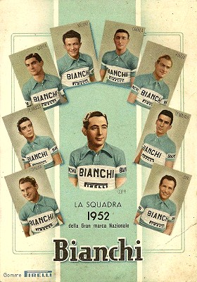 1952 Bianchi team