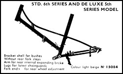 5th series De Luxe & 6th series Standard frame