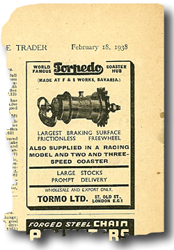 Torpedo hub advert