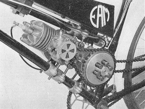 Atkinson EAM cyclemotor