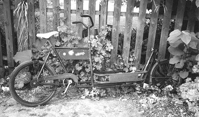 A ‘Long John’ carrier cycle seen in Copenhagen