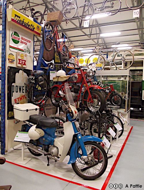 Second motor cycle display order