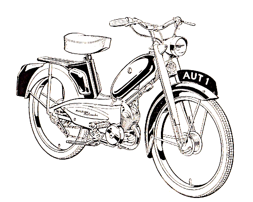 Drawing of Raleigh RM4