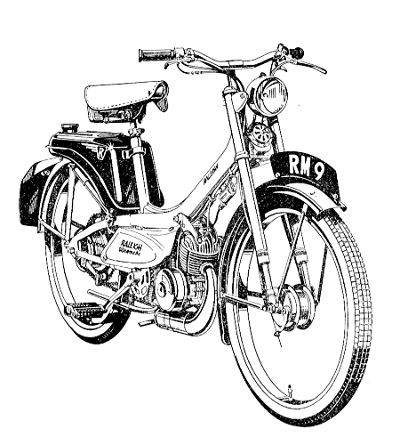 Drawing of Raleigh RM9
