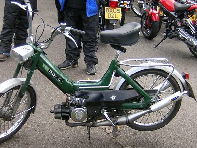 This Puch Maxi appears to have one or two non-standard parts...