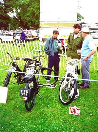 Three NACC members at the Adur rally