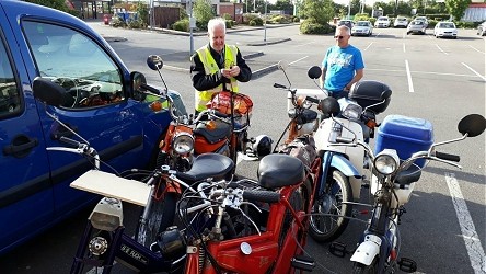 Castle to Castle Moped Run: Day 3 Castle to Castle Moped Run: Day 3