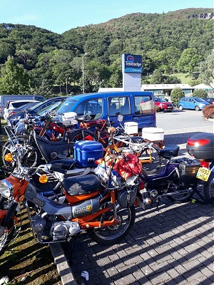 Castle to Castle Moped Run: Day 5 Castle to Castle Moped Run: Day 5