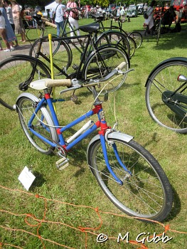Coventry-Eagle bicycle at Sweffling Bygones Museum Open Day