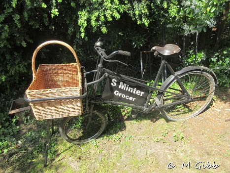 Gundle carrier bicycle Sweffling Bygones Museum Open Day