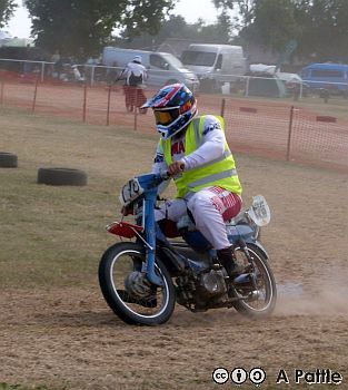 Moped Mayhem at Copdock Show