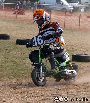 Moped Mayhem at Copdock Show