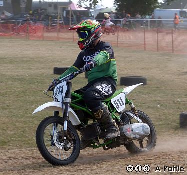 Moped Mayhem at Copdock Show