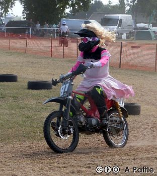 Moped Mayhem at Copdock Show