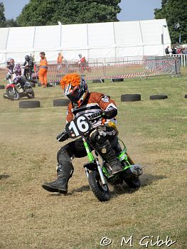 Moped Mayhem at Copdock Show