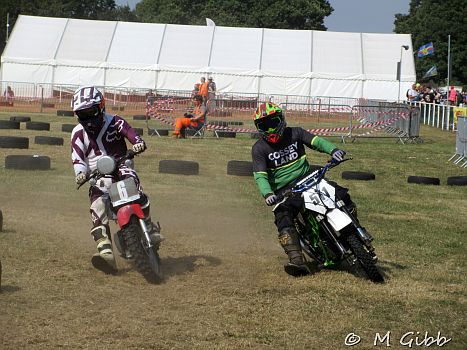 Moped Mayhem at Copdock Show