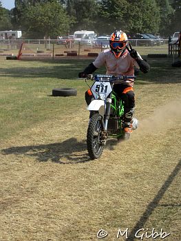 Moped Mayhem at Copdock Show