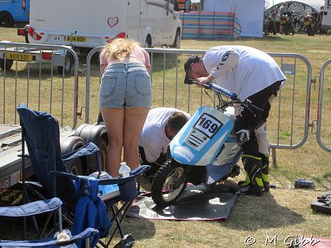 Moped Mayhem at Copdock Show