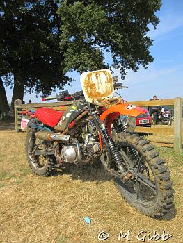 Moped Mayhem at Copdock Show