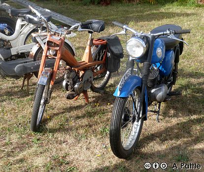 Mobylette 40 and BSA Bantam