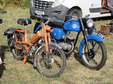 Mobylette 40 and BSA Bantam