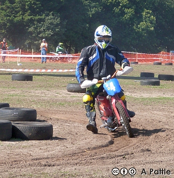 Moped Mayhem at Copdock Show