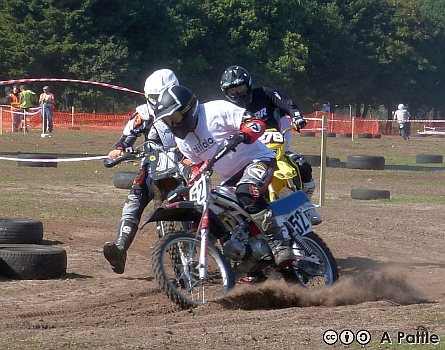 Moped Mayhem at Copdock Show