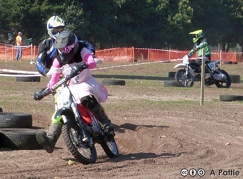 Moped Mayhem at Copdock Show