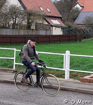 The Boot & Back: Roger finishes his ride