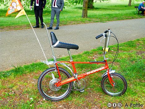 Raleigh Chopper in Christchurch Park, Ipswich