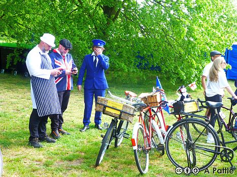 Trade bikes in Christchurch Park, Ipswich