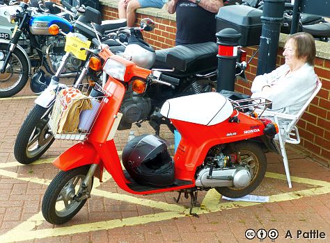 Honda Melody at Felixstowe