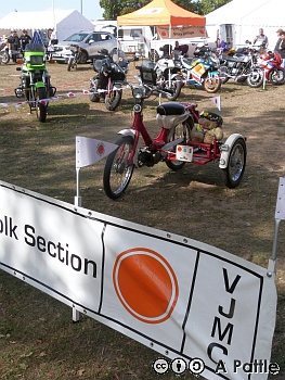The Norfolk VJMC stand