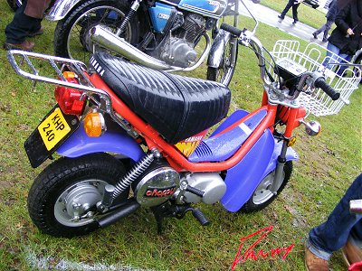 Yamaha Chappy ... with a 1950 registration?