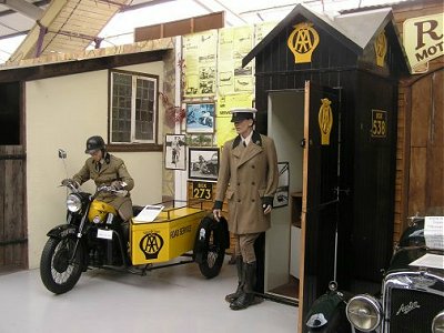 AA patrol and phone box