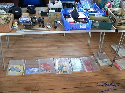 Documents and spares for sale
