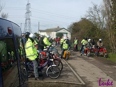 Getting ready to set off