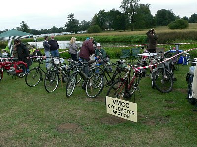 VMCC Cyclemotor Section stand