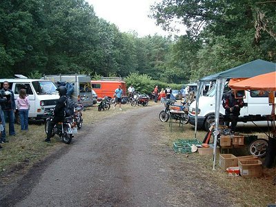 Traders' stalls