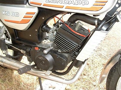 Zündapp KS80 Watercooled engine