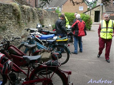 In The Bell's car park