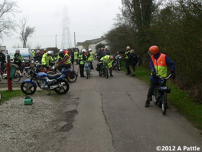 The bikes at Duloe