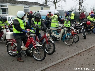 The bikes at Duloe