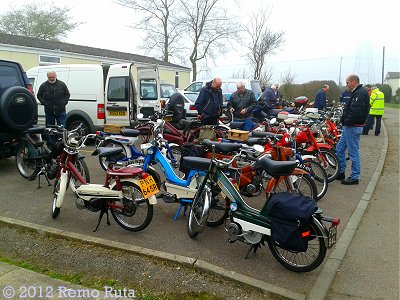 The bikes at Duloe