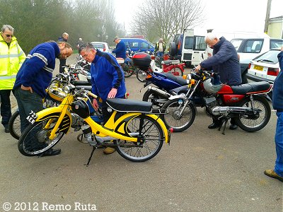 The bikes at Duloe