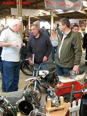 Dave returns from the jumble with a Puch Magnum